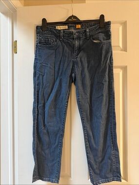 Pilcro and the Letterpress Low Rise Straight Leg Jeans
